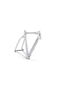 ACCENT CX-ONE  Cyclocross Bike Frame , silver-black, L, 142x12 mm