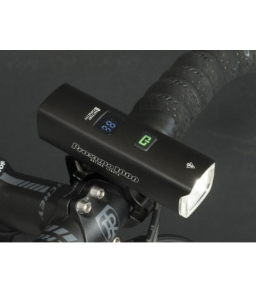 Lampa rowerowa przednia Author PROXIMA 1000 lm USB, czarna