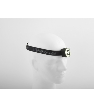 Lampa rowerowa przednia Author CUBUS 250 lm USB, czarna