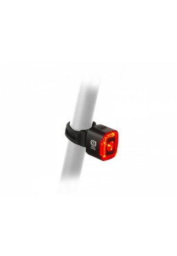Lampa rowerowa tylna AUTHOR CUBUS/brake CobLed 70 lm USB, czarna