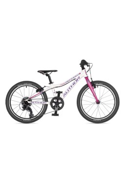 AUTHOR RECORD 20 Junior Bike 10" white and pink