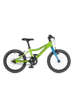 Author RECORD 16 9'' Junior bike green and blue