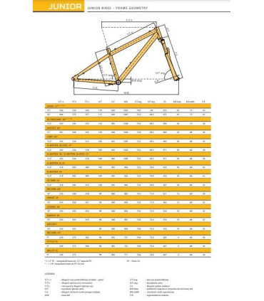 Junior AUTHOR OUTSET 26 15" bicycle, graphite yellow