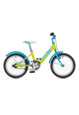 Author Junior BELLO 16 9" children's bicycle, yellow and blue