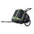 Hamax PLUTO M Bike Trailer for Dogs, Green-Black