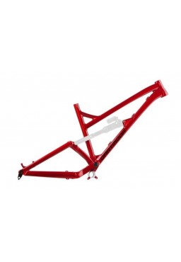 Dartmoor Frame Blackbird 29, without shock, for shock 230x65mm, Boost, glossy Red Devil, Large