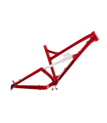Rama Dartmoor Blackbird 29 bez dampera, pod damper 230x65mm, Boost, Red Devil połysk, Large