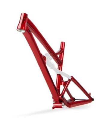 Rama Dartmoor Blackbird 29 bez dampera, pod damper 230x65mm, Boost, Red Devil połysk, Large