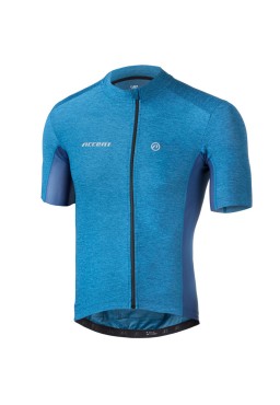 Accent Blend cycling jersey, blue melange M