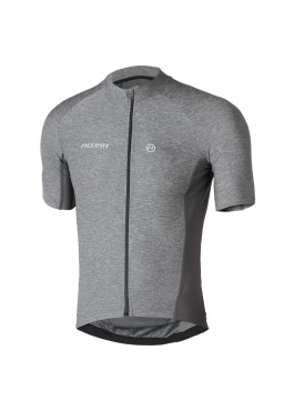 Accent Blend cycling jersey, gray melange XL