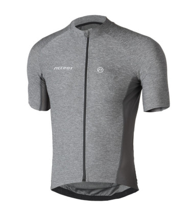 Accent Blend cycling jersey, blue melange XL