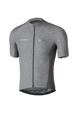 Accent Blend women's cycling jersey, gray melange S