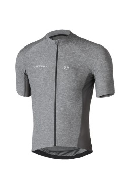 Accent Blend women's cycling jersey, gray melange M