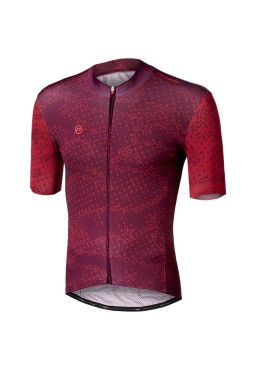 Accent Freak cycling jersey, burgundy, S