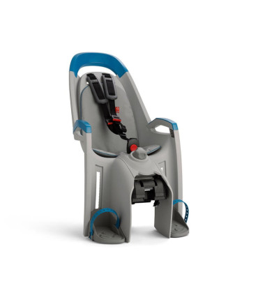 Hamax AMAZE bicycle child seat grey blue, rack mouted