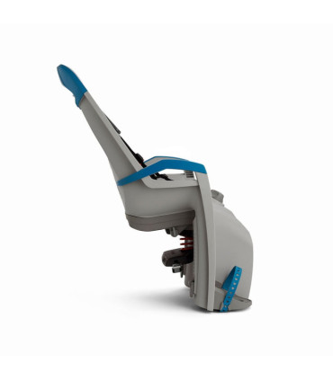 Hamax AMAZE bicycle child seat grey blue, rack mouted