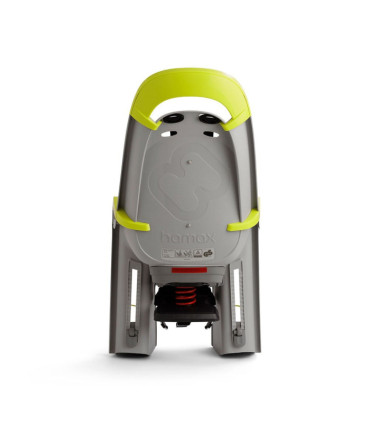 Hamax AMAZE bicycle child seat grey blue, rack mouted