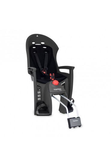 Hamax Siesta bicycle child seat dark grey black