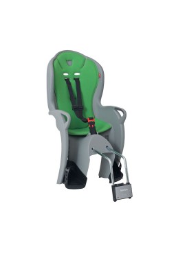 Hamax Kiss bicycle child seat gray green