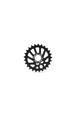 Dartmoor BMX Chainring Peacock alu 6061, 25T, Black anodized