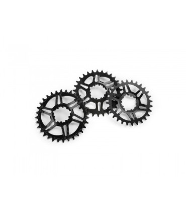 Zębatka MTB Dartmoor Direct, 30T, alu 7075, direct mount, non-Boost chainline, czarny anod.