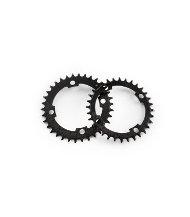 Dartmoor MTB Chainring Trail Intro, narrow-wide, alu, 34T, BCD 104, Black