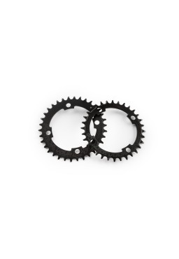 Dartmoor MTB Chainring Trail Intro, narrow-wide, steel, 28T, BCD 76, Black