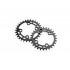 Dartmoor MTB Chainring Trail Intro, narrow-wide, steel, 28T, BCD 76, Black