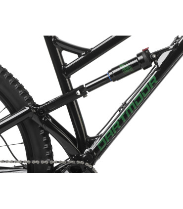 Dartmoor Bike Blackbird Intro 29,  glossy Black/Forest Green, XLarge
