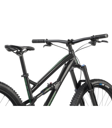 Rower Dartmoor Blackbird Intro 29, Czarny/Forest Green połysk, Large