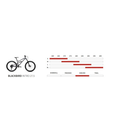 Dartmoor Bike Blackbird Intro 27.5, matt Graphite/Black, XLarge