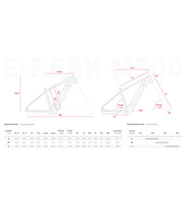 Accent E-Peak M500 – Electric MTB 29" – Bafang M500 Motor