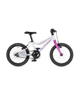 Author Record 16 – white-pink kids bike
