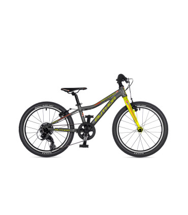 Author RECORD 20 – stylish and fun kids bike – Graphite-Lime