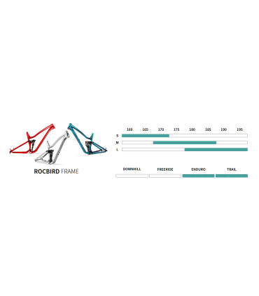 Dartmoor Rocbird Trail – trail frame – RS Deluxe R