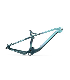 Accent Super Hero Carbon – jungle green MTB frame 29”