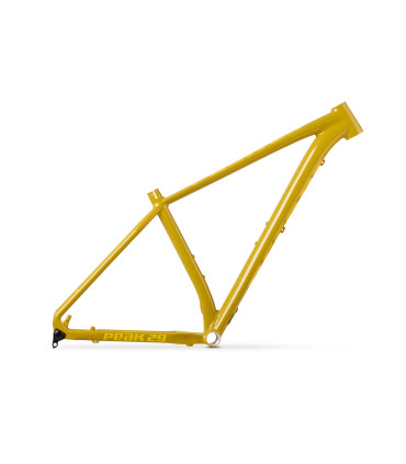 Accent Peak Boost v.2 – olive-yellow 29" MTB frame Small