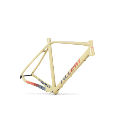 Accent Furious PRO – gravel frame – desert pave aluminium