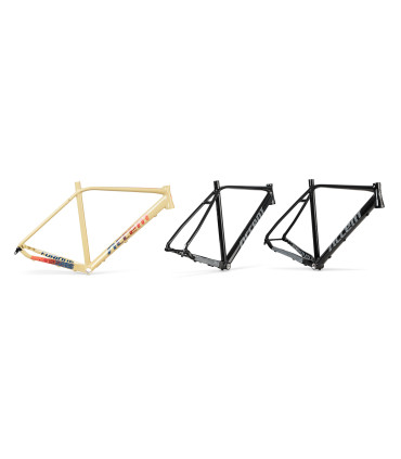 Accent Furious PRO – gravel frame black pave – Large