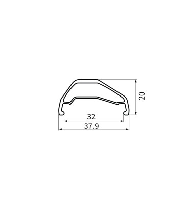 Thunder 27.5 – MTB wheelset Boost – tubeless ready