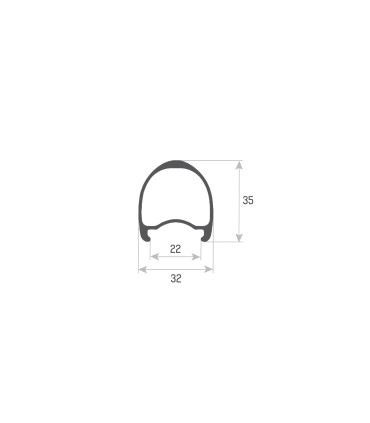 Accent TGR CARBON – ultra-light carbon gravel wheelset