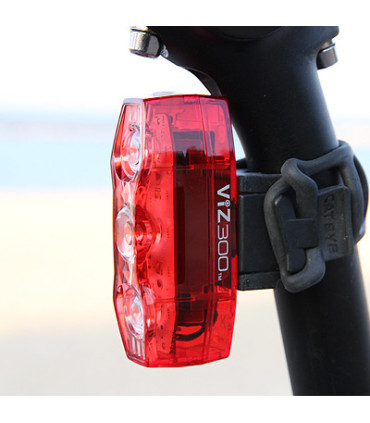 CatEye VIZ300 – powerful 300 lm rear bike light USB-C