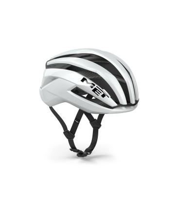 MET Trenta 3K Carbon – White Road Helmet – enhanced airflow