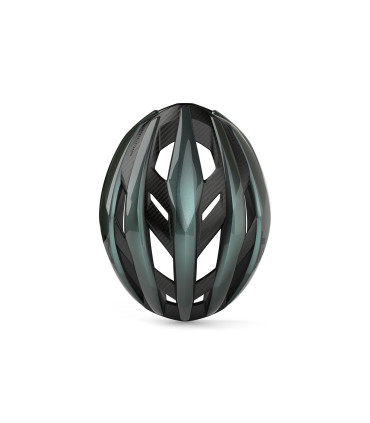 MET Trenta 3K Carbon – Hyper Teal – comfort road helmet