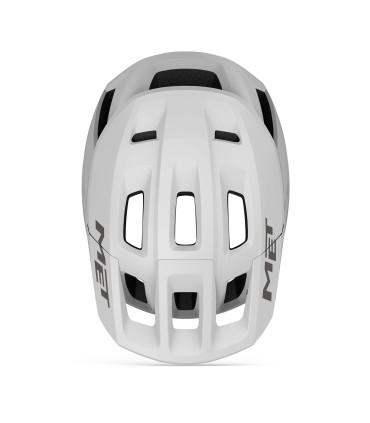 MET Terrae MIPS – matte white MTB helmet for confident rides