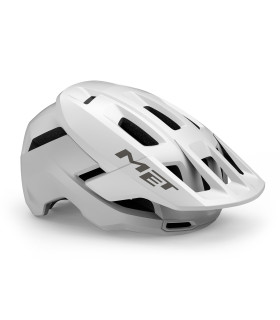 MET Terrae MIPS – matte white MTB helmet for bold trails