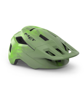 MET Shelter Youth MIPS – kask dziecięcy MTB green lime