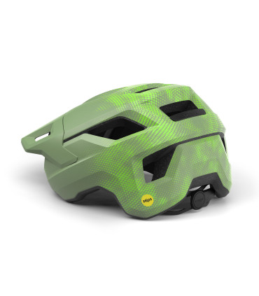 MET Shelter Youth MIPS – Youth MTB Helmet Green Lime