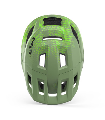 MET Shelter Youth MIPS – Youth MTB Helmet Green Lime