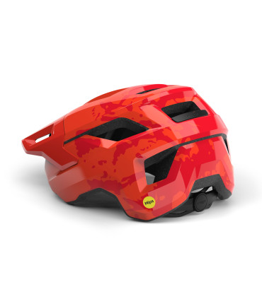 MET Shelter Youth MIPS – Red Glossy Youth MTB Helmet